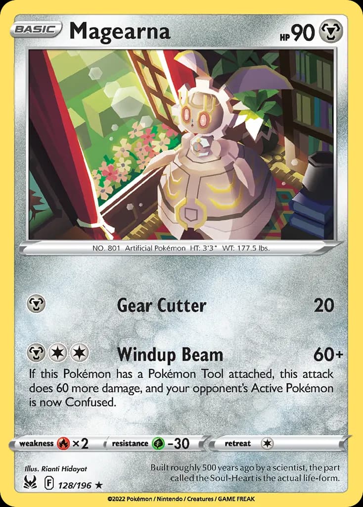 Magearna — Lost Origin 128 Pokémon card