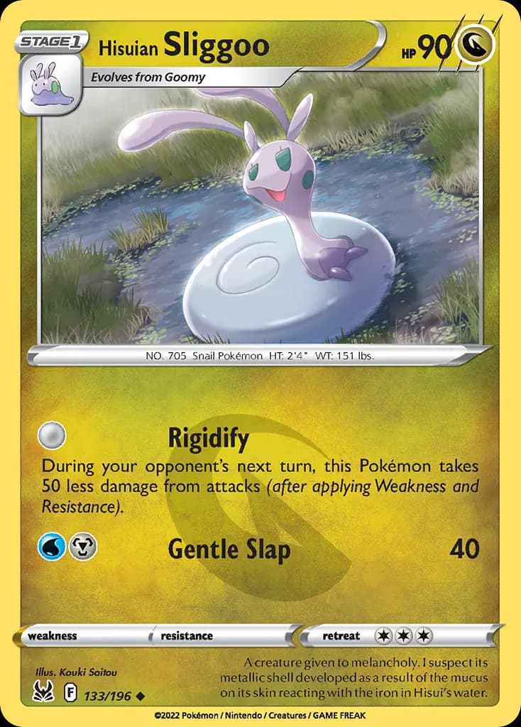 Hisuian Sliggoo — Lost Origin 133 Pokémon card