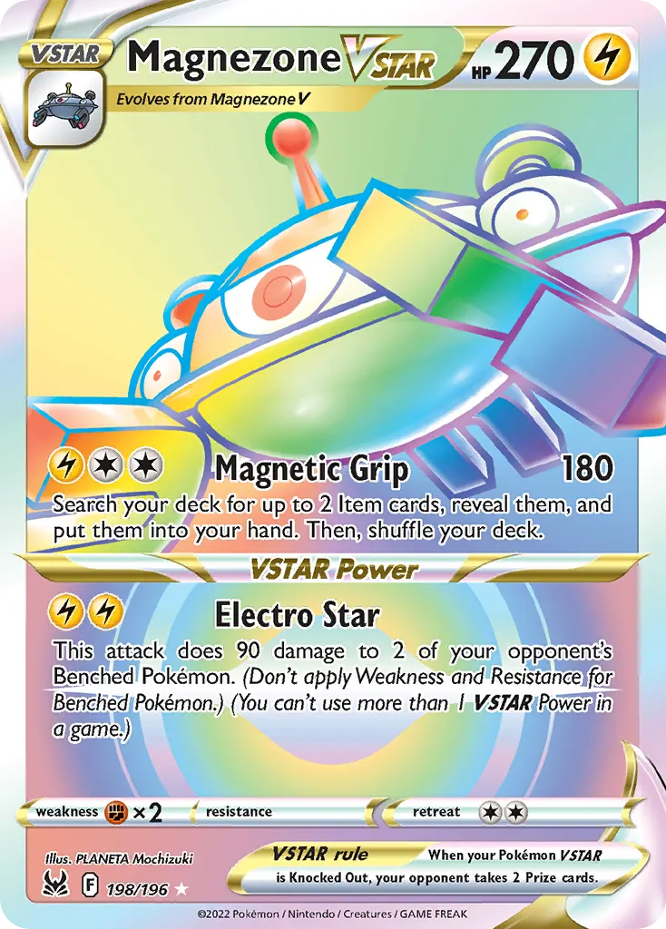 Magnezone VSTAR — Lost Origin 198 Pokémon card