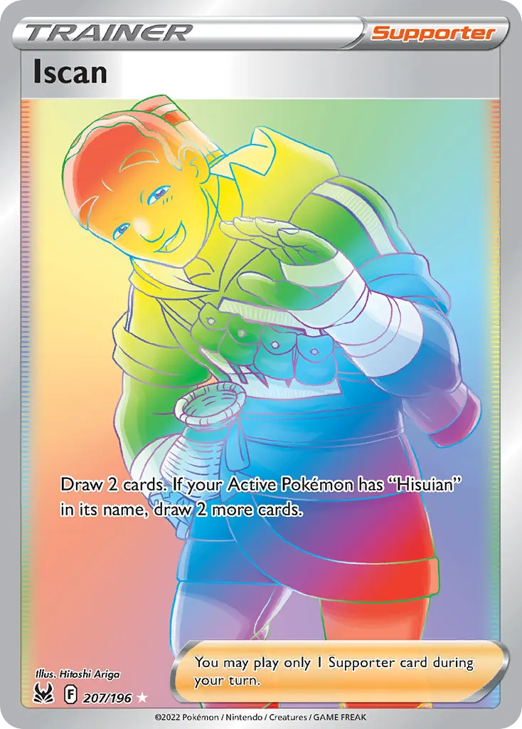 Iscan — Lost Origin 207 Pokémon card