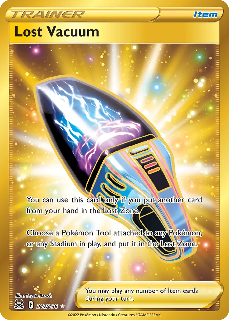 Lost Vacuum — Lost Origin 217 Pokémon card