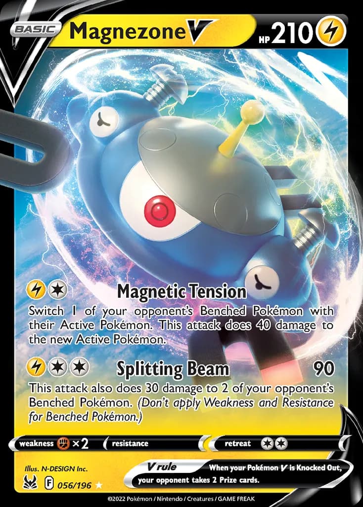 Magnezone V — Lost Origin 56 Pokémon card