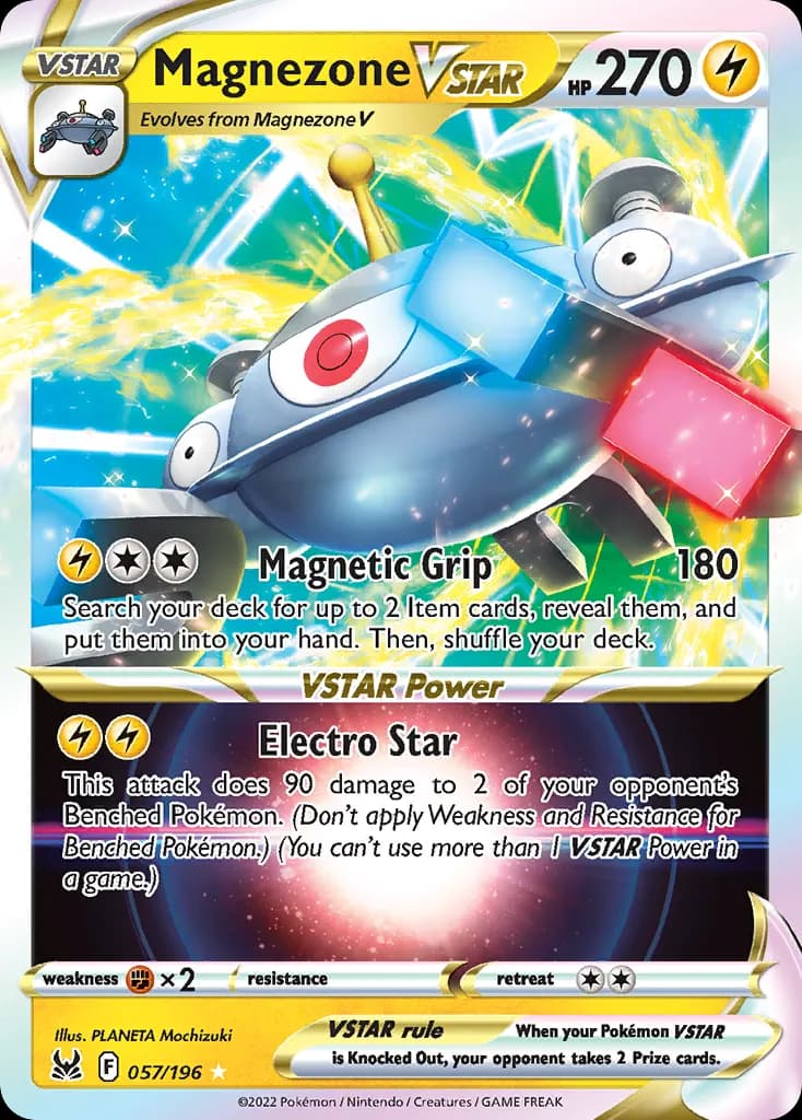 Magnezone VSTAR — Lost Origin 57 Pokémon card