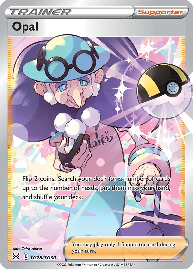Papella — Verlorener Ursprung Trainer-Galerie TG28 German Pokémon card