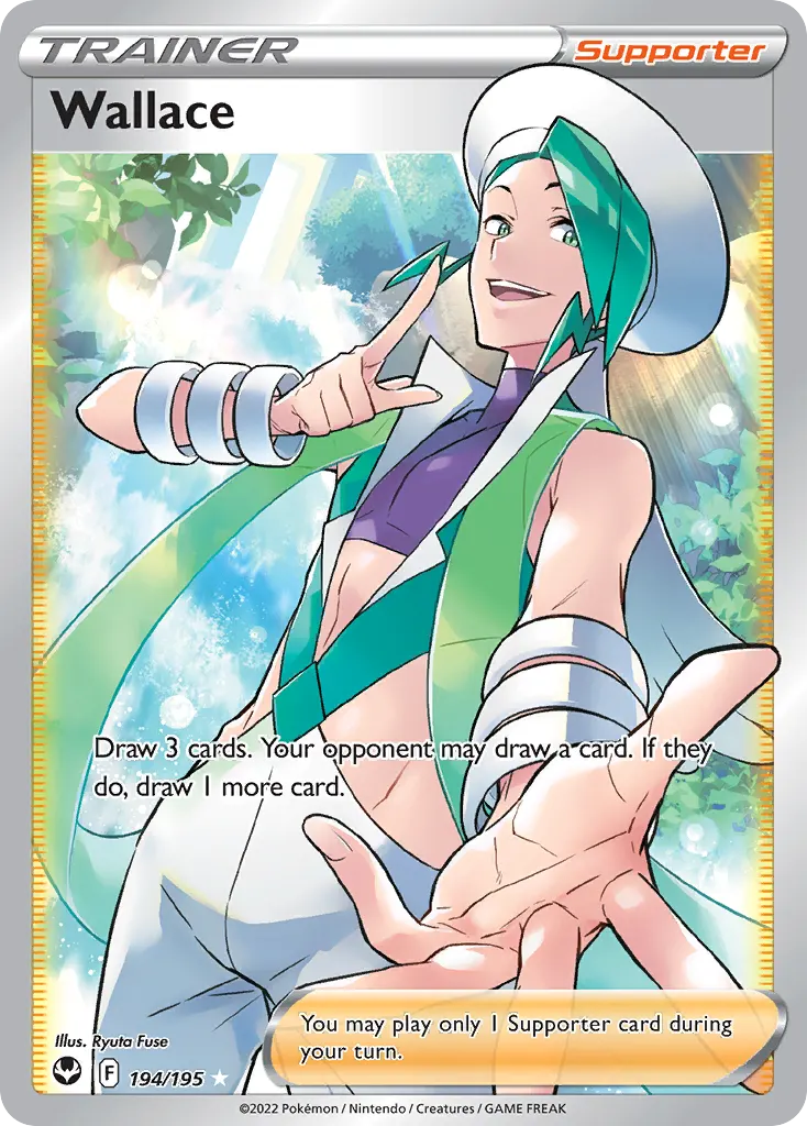 Wallace — Silver Tempest 194 Pokémon card
