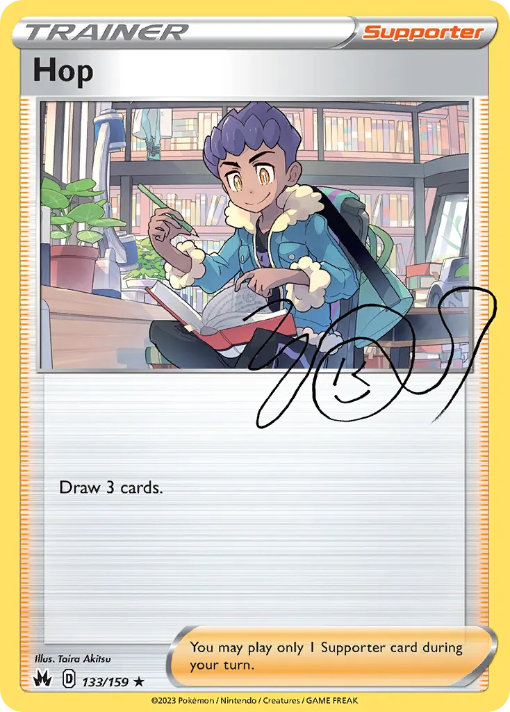 Hop — Crown Zenith 133 Pokémon card