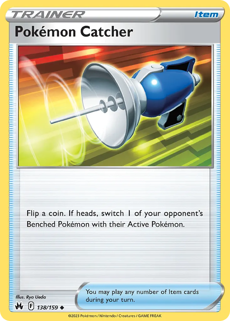 Pokémon Catcher — Crown Zenith 138 Pokémon card