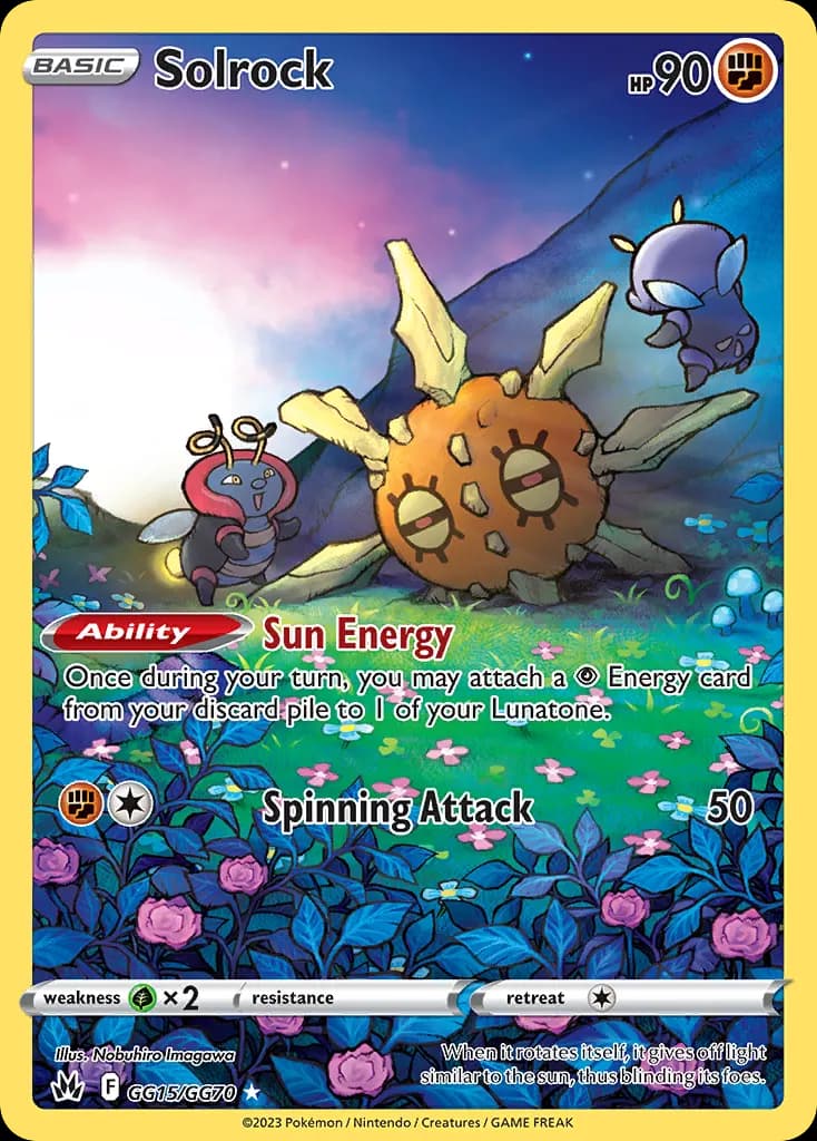 Solaroc — Zénith Suprême Galerie Galaroise GG15 French Pokémon card