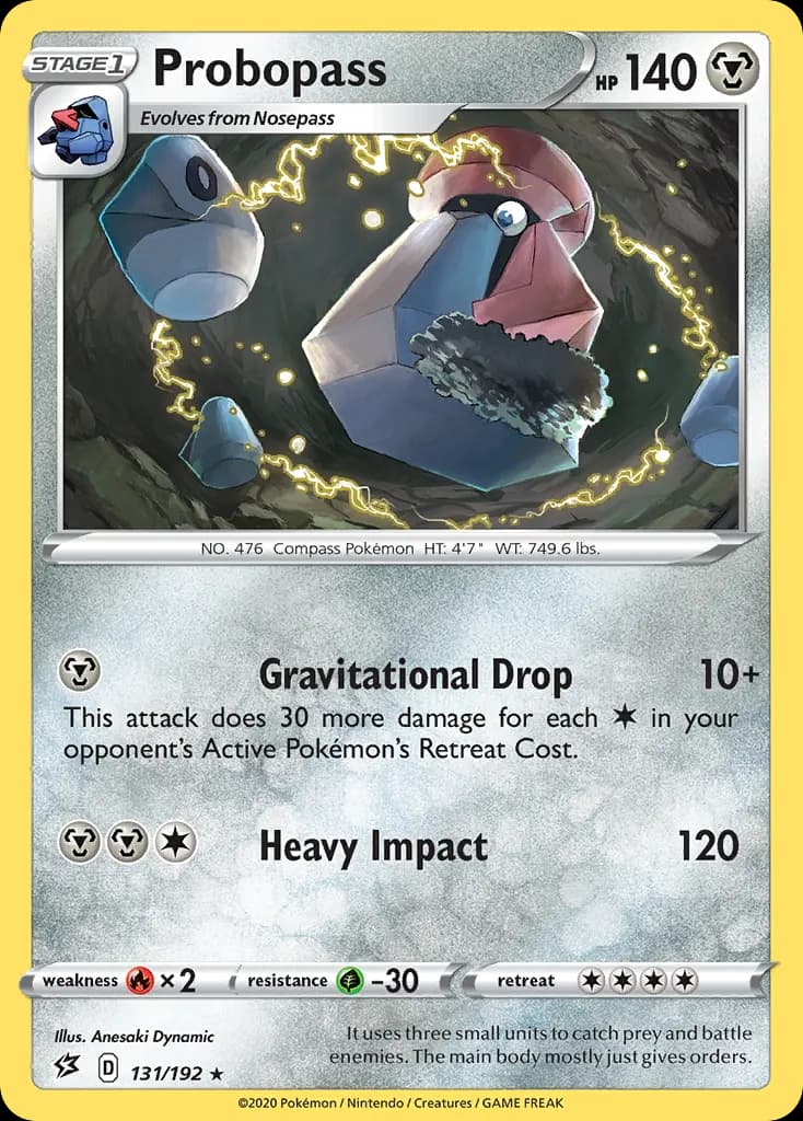 Probopass — Rebel Clash 131 Pokémon card
