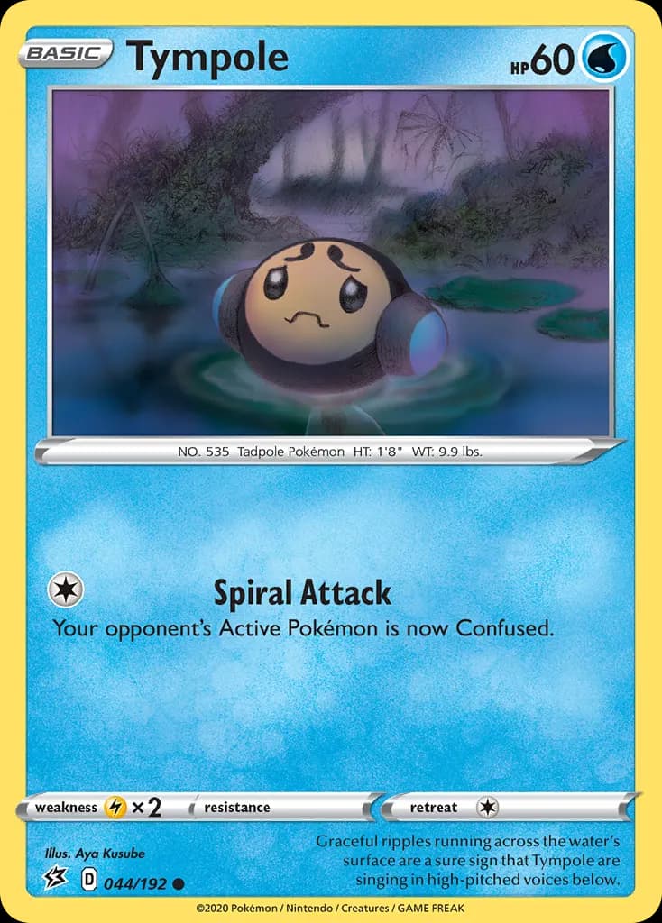 Tympole — Rebel Clash 44 Pokémon card