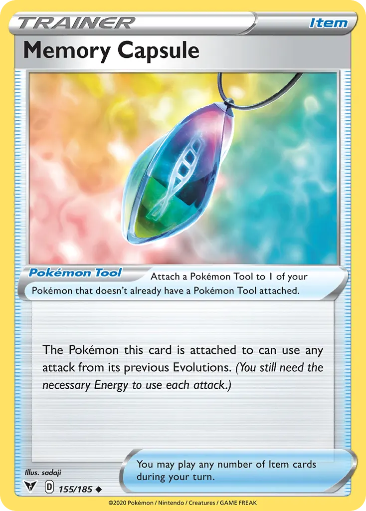 Memory Capsule — Vivid Voltage 155 Pokémon card