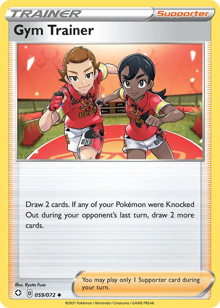 Gym Trainer — Shining Fates 59 Pokémon card