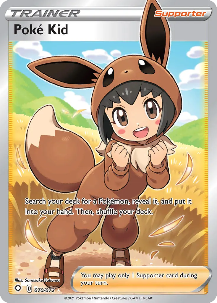 Poké Kid — Shining Fates 70 Pokémon card