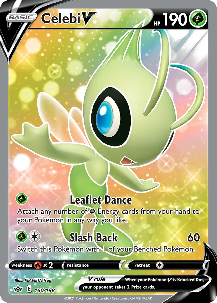 Celebi V — official card artwork (representative)