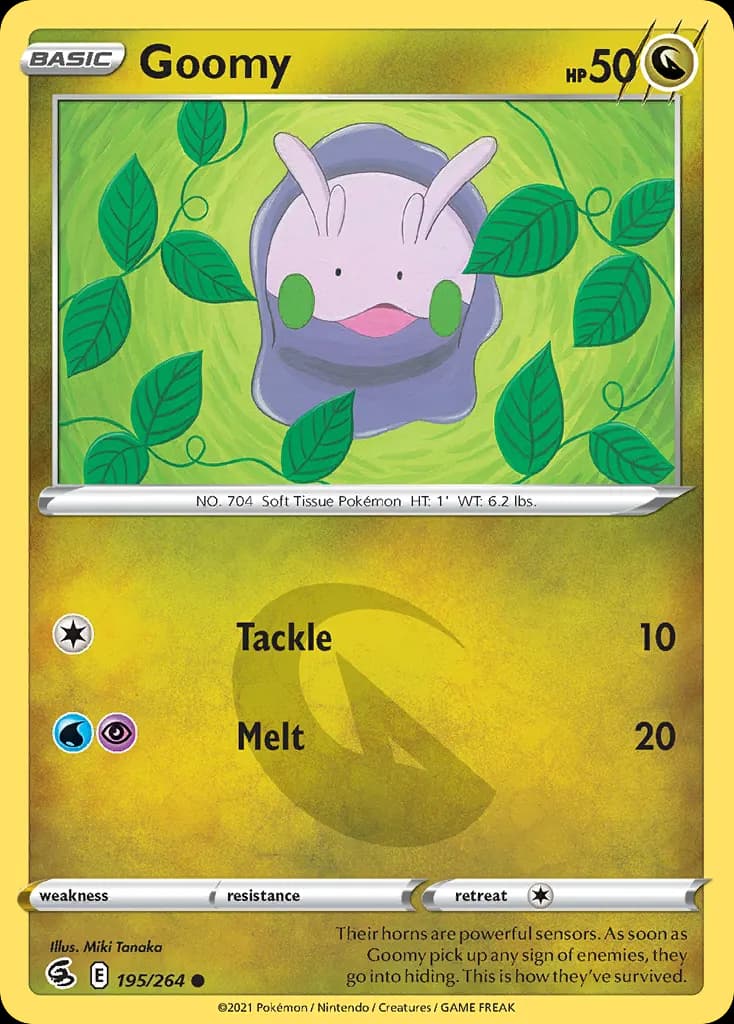 Goomy — Fusion Strike 195 Pokémon card