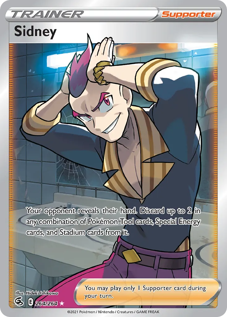 Sidney — Fusion Strike 264 Pokémon card