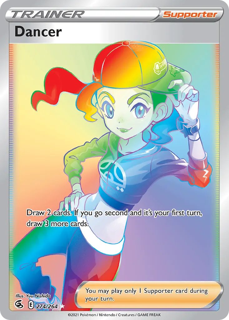 Dancer — Fusion Strike 274 Pokémon card