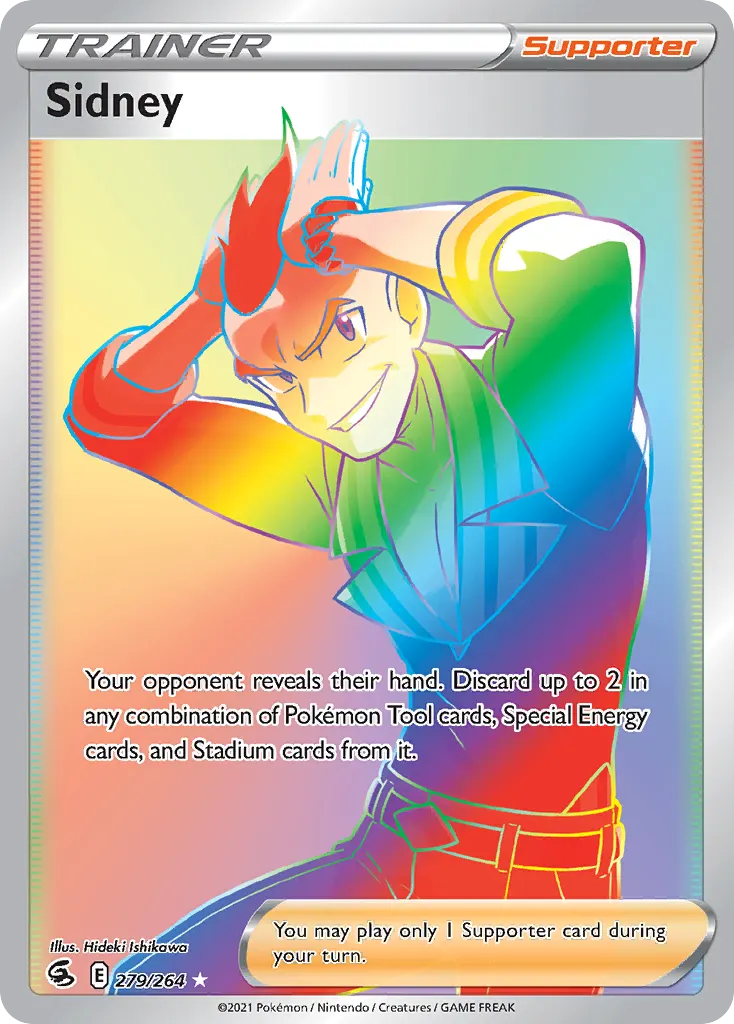 Sidney — Fusion Strike 279 Pokémon card