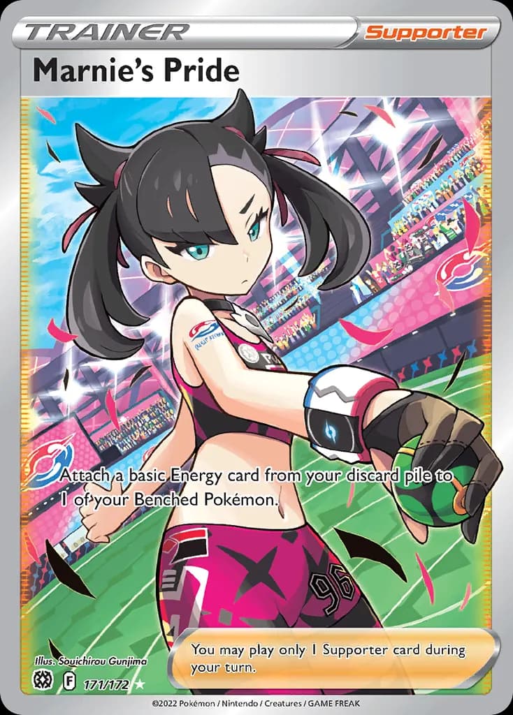 Marnie's Pride — Brilliant Stars 171 Pokémon card
