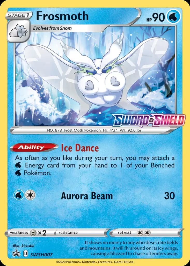 Frosmoth — SWSH Black Star Promos SWSH007 Pokémon card