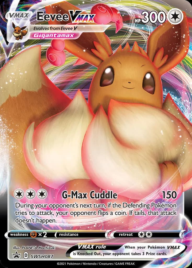 Eevee VMAX — SWSH Black Star Promos SWSH087 Pokémon card