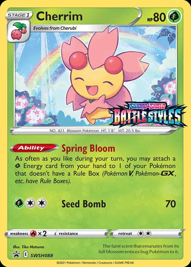 Cherrim — SWSH Black Star Promos SWSH088 Pokémon card