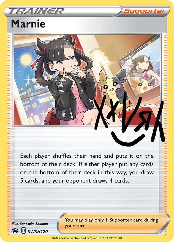 Marine — ESES Promos SWSH120 Portuguese Pokémon card