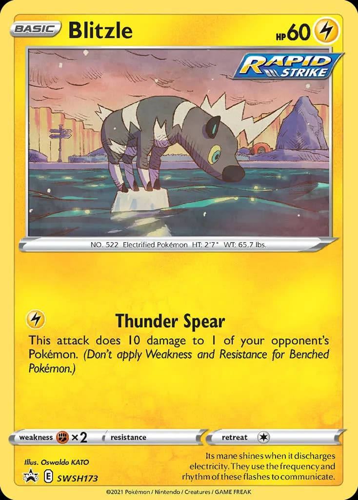 Blitzle — SWSH Black Star Promos SWSH173 Pokémon card