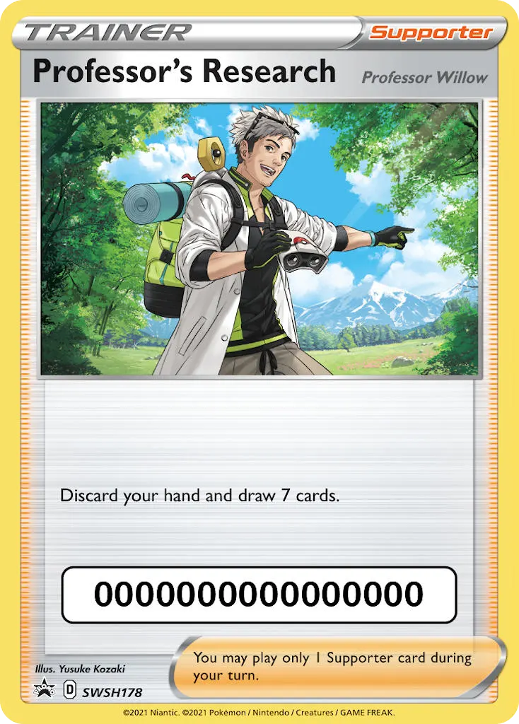 Pesquisa de Professores — ESES Promos SWSH178 Portuguese Pokémon card