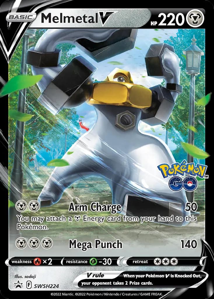 Melmetal V — SWSH Black Star Promos SWSH224 Pokémon card
