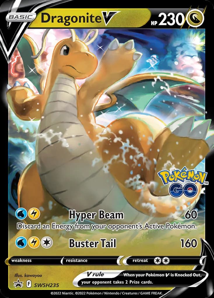 Dragonite V — SWSH Black Star Promos SWSH235 Pokémon card