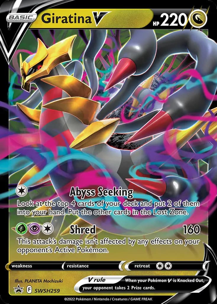 Giratina V — SWSH Black Star Promos SWSH259 Pokémon card