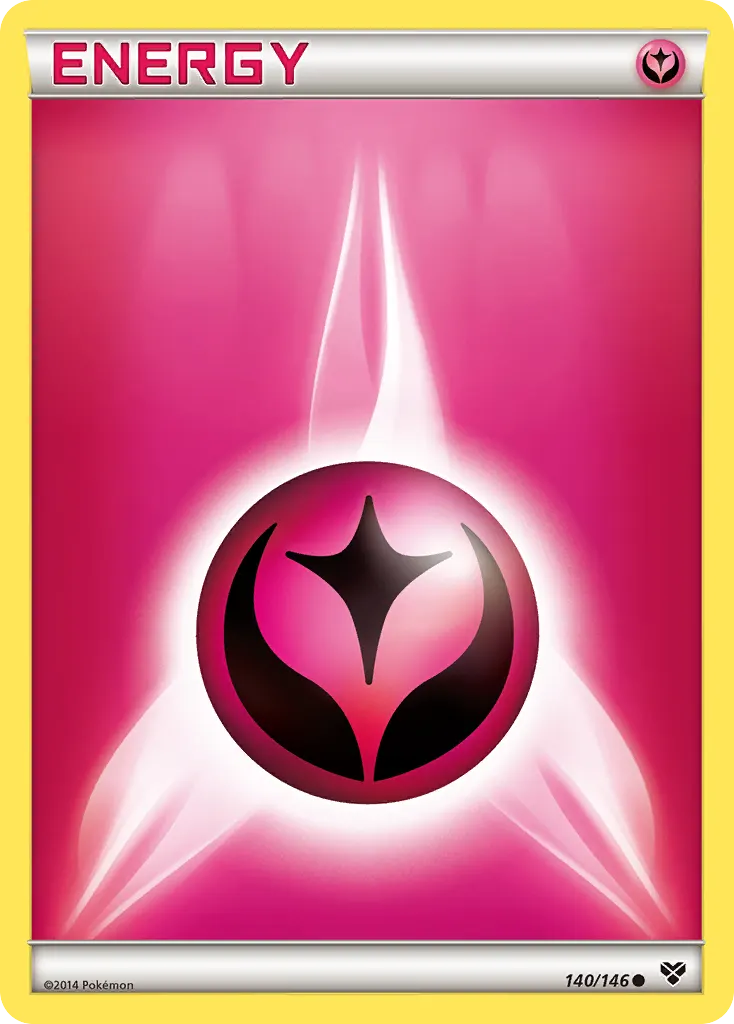 Fairy Energy — XY 140 Pokémon card