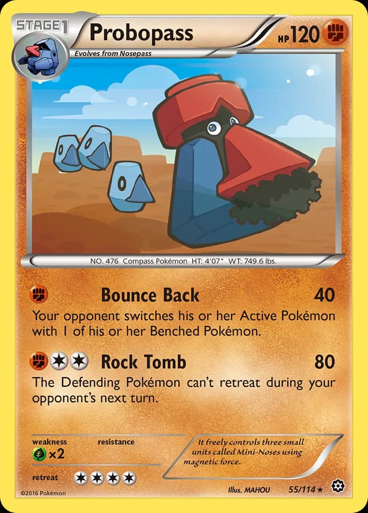 Probopass — Steam Siege 55 Pokémon card