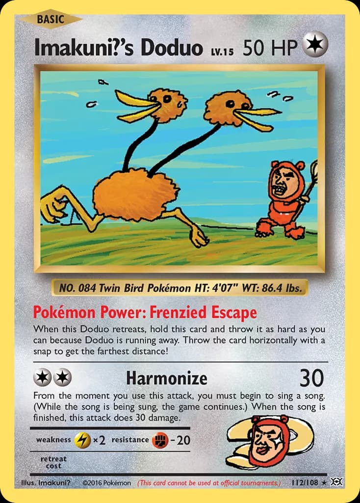 Imakuni?'s Doduo — Evolutions 112 Pokémon card