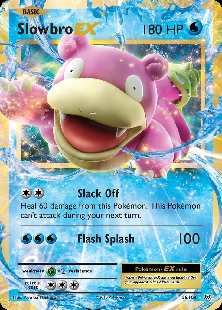 Slowbro-EX — Evolutions 26 Pokémon card