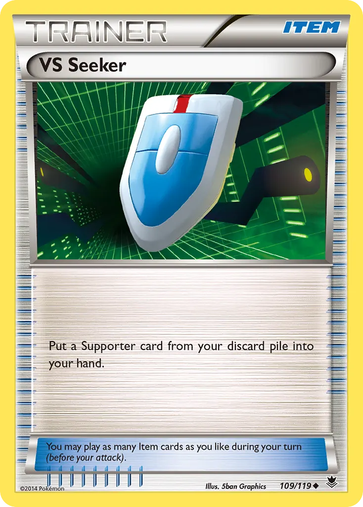 VS Seeker — Phantom Forces 109 Pokémon card