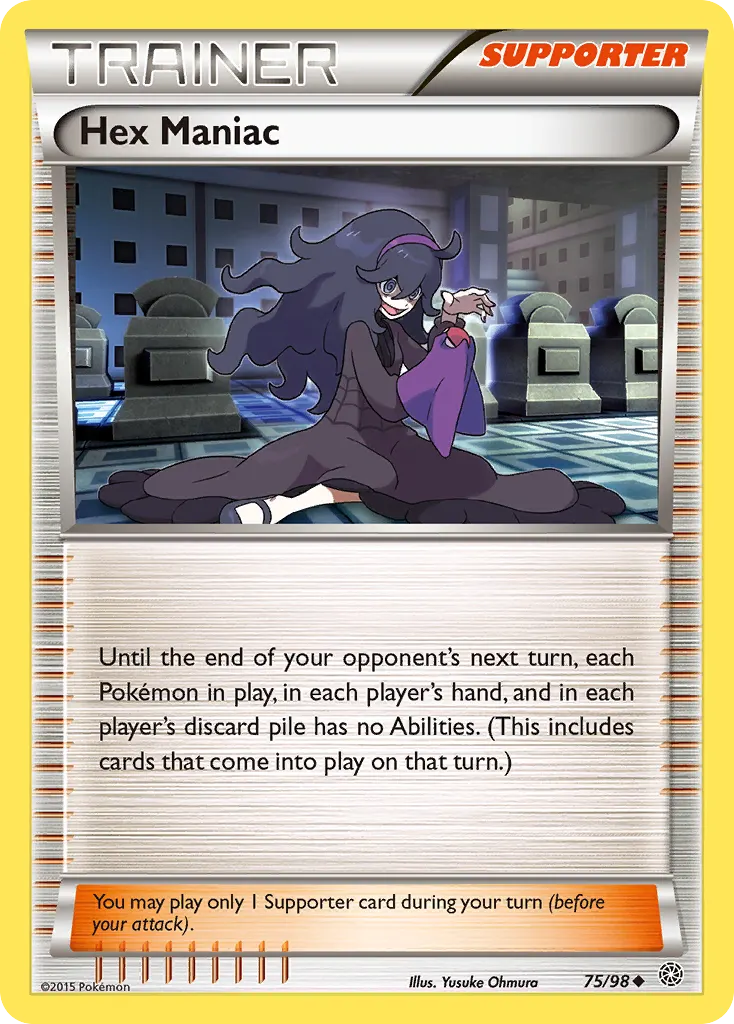 Hex Maniac — Ancient Origins 75 Pokémon card