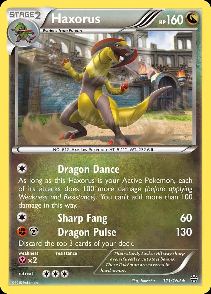 Haxorus — BREAKthrough 111 Pokémon card