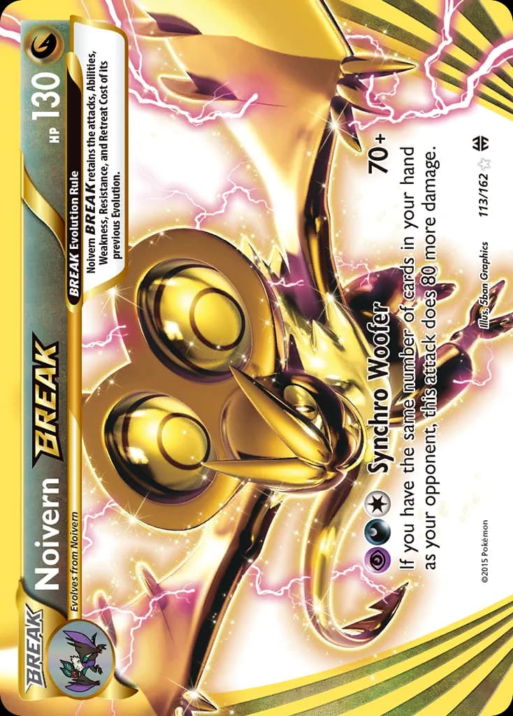 Noivern BREAK — BREAKthrough 113 Pokémon card