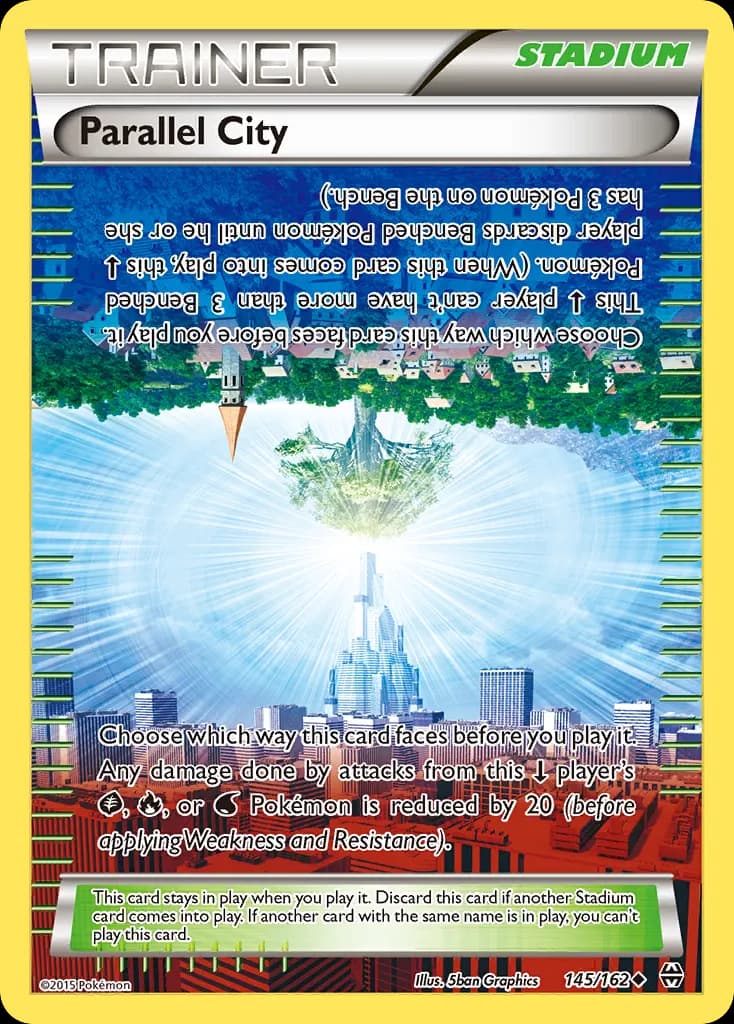 Parallel City — BREAKthrough 145 Pokémon card