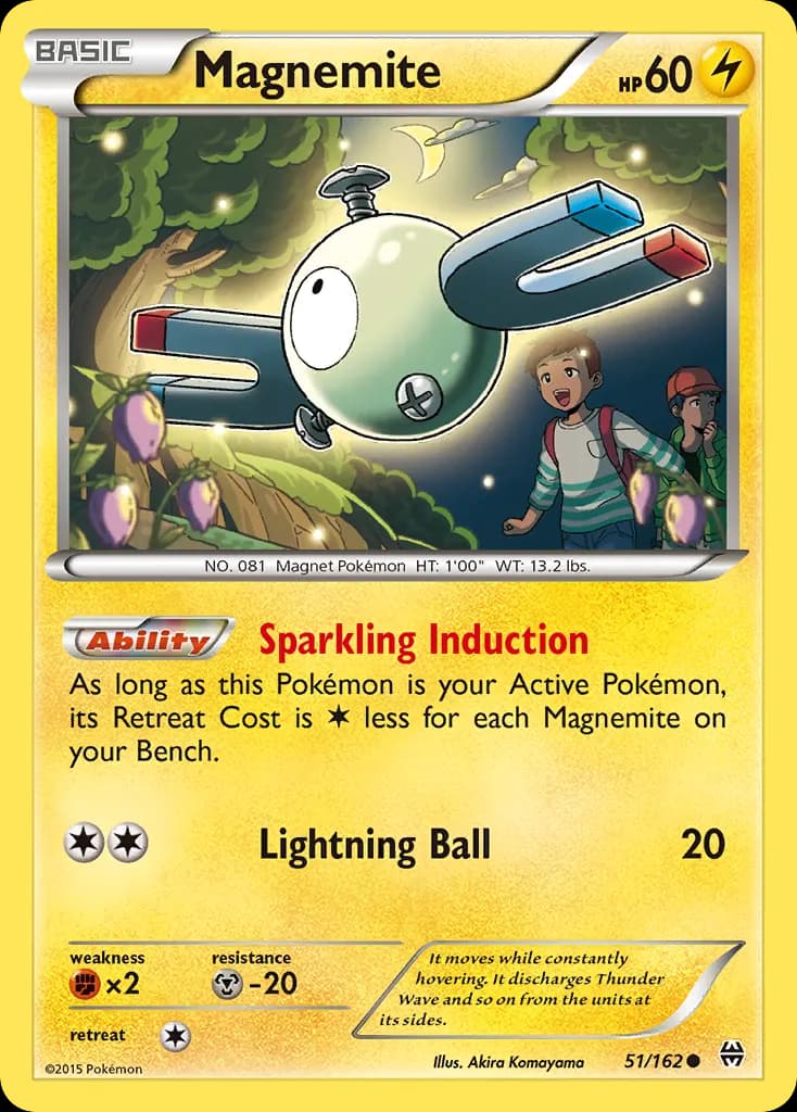 Magnemite — BREAKthrough 51 Pokémon card