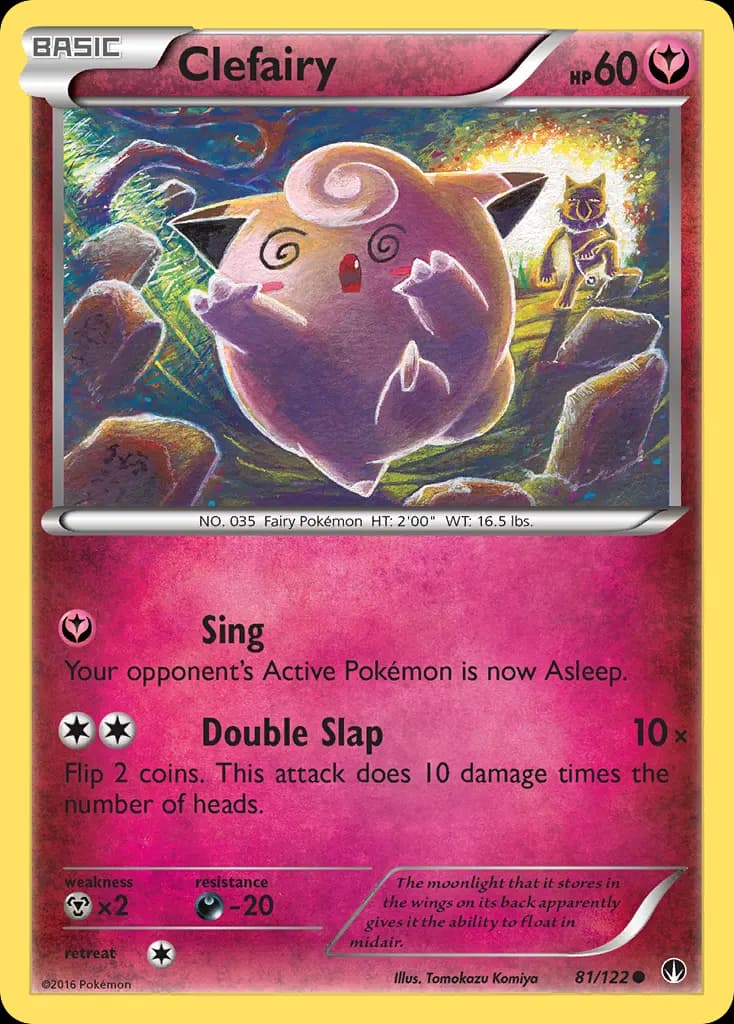 Clefairy — BREAKpoint 81 Pokémon card