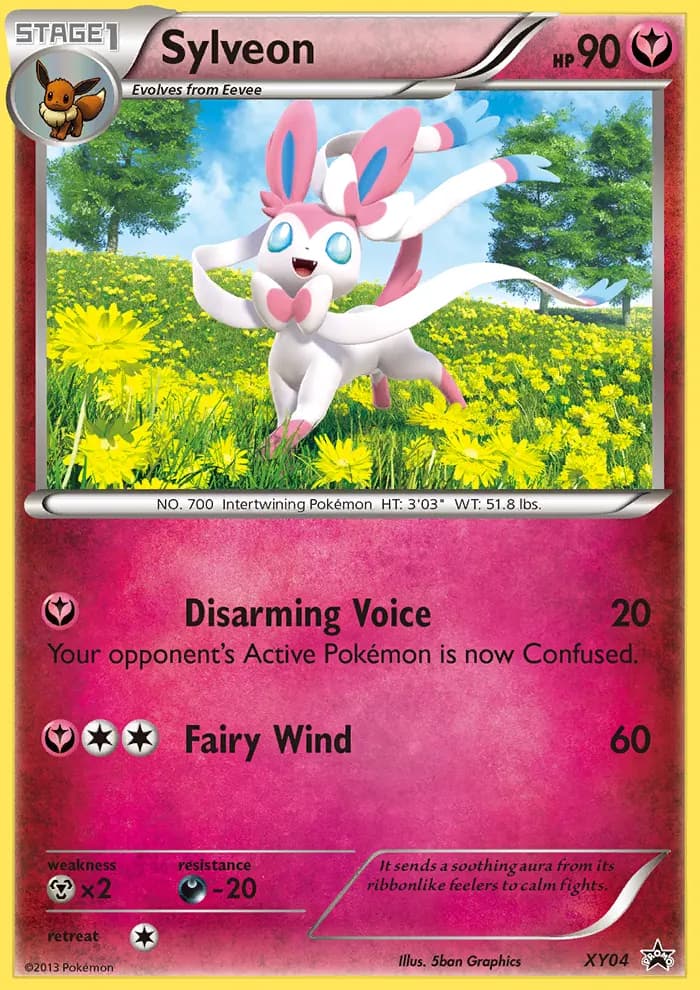 Sylveon — XY Black Star Promos XY04 Pokémon card