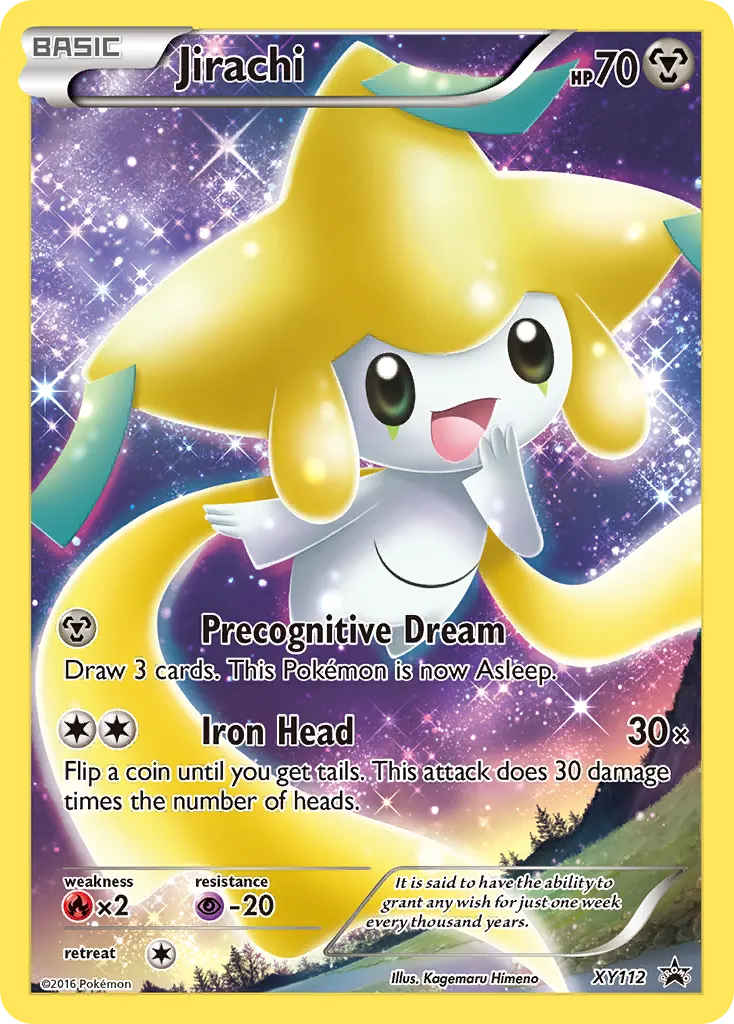 Jirachi — XY Black Star Promos XY112 Pokémon card
