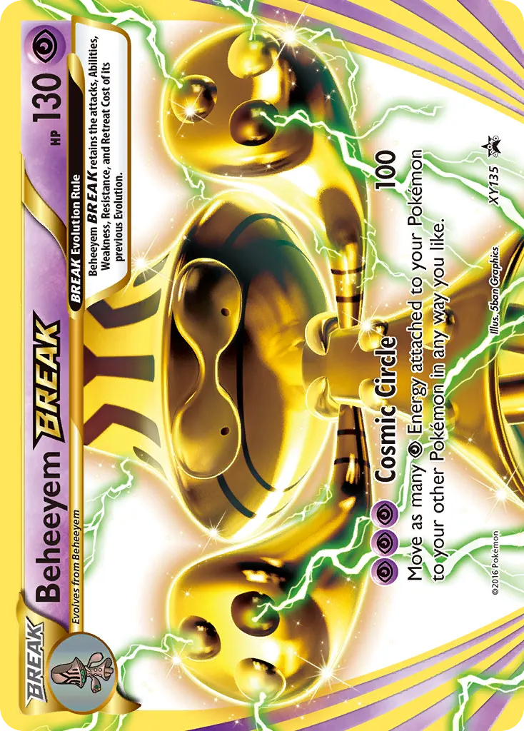Beheeyem BREAK — XY Black Star Promos XY135 Pokémon card