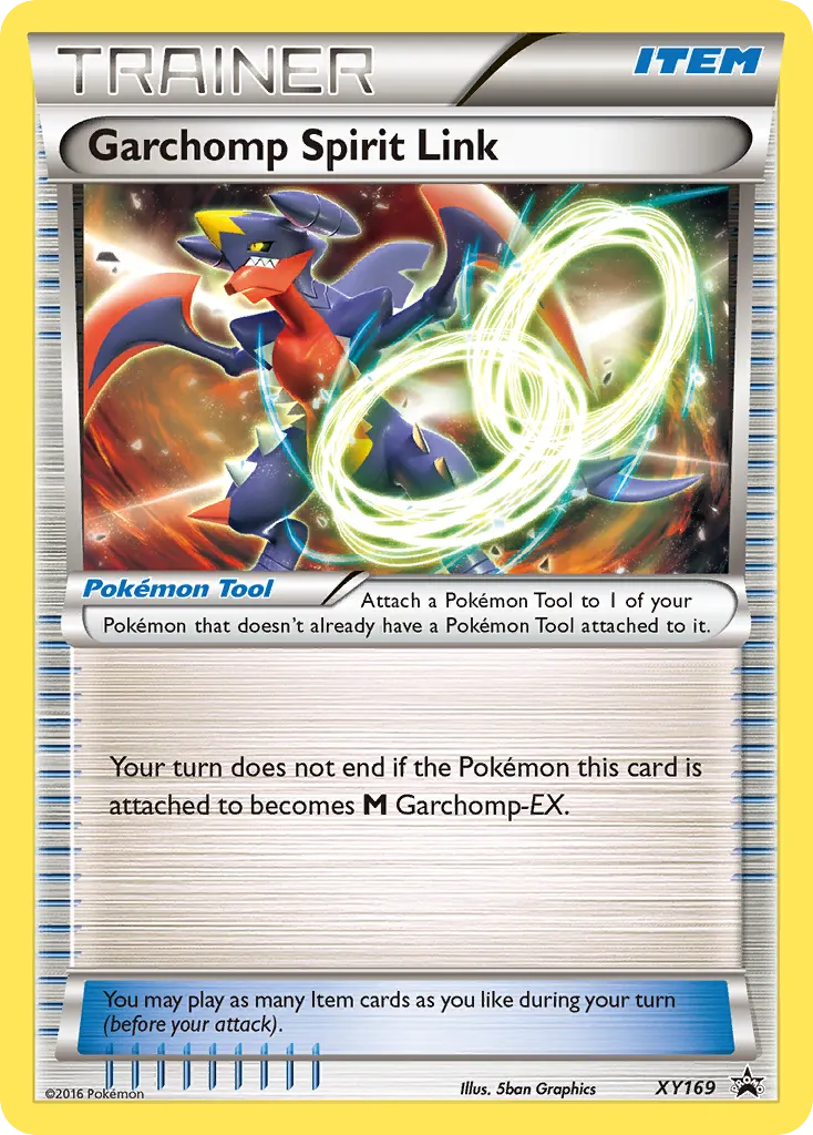 Garchomp Spirit Link — XY Black Star Promos XY169 Pokémon card