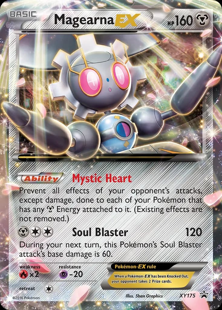 Magearna-EX — XY Black Star Promos XY175 Pokémon card