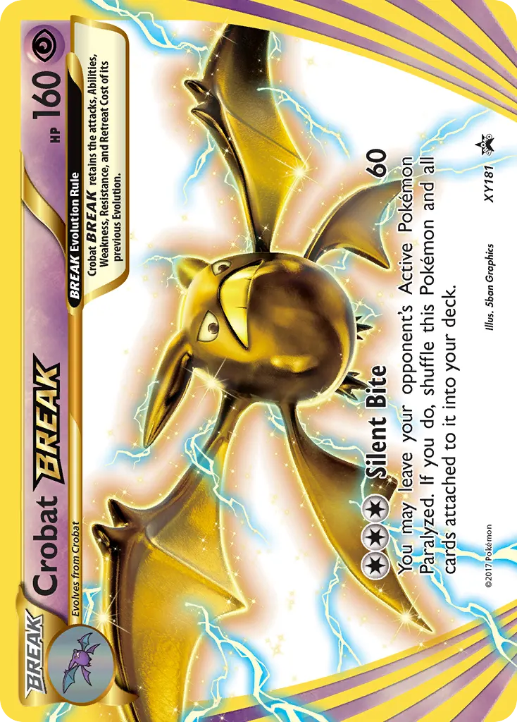 Crobat BREAK — XY Black Star Promos XY181 Pokémon card