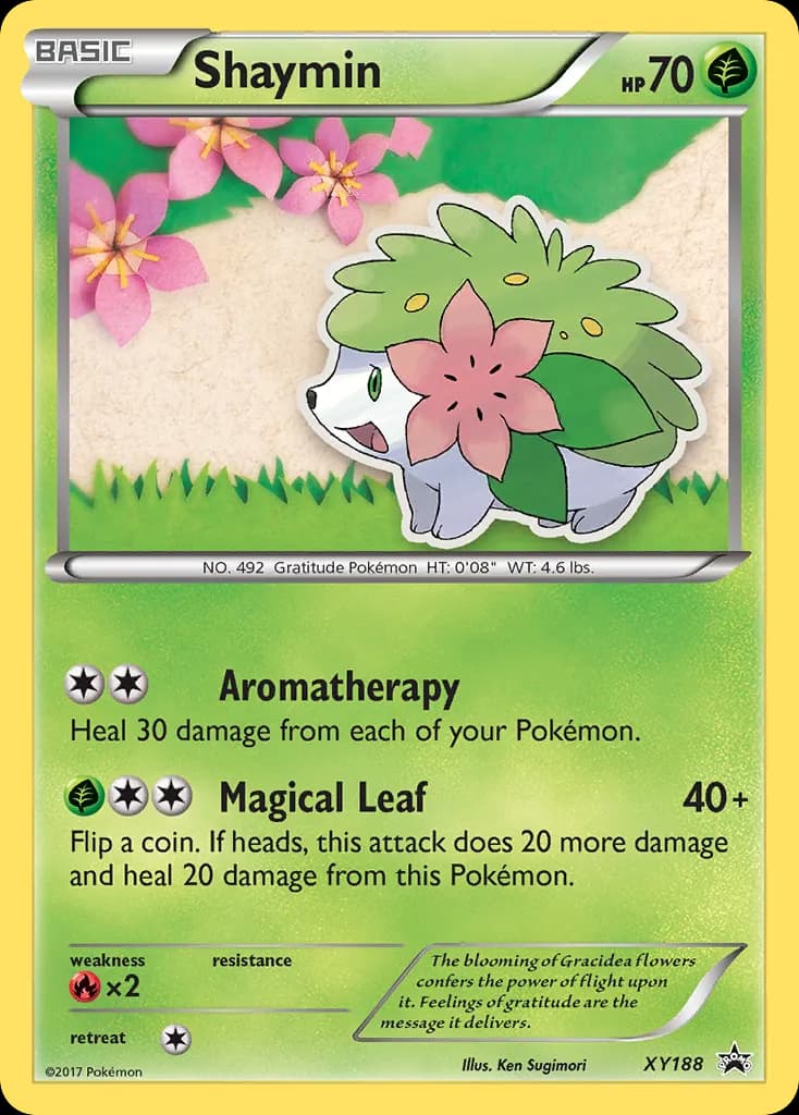 Shaymin — XY Black Star Promos XY188 Pokémon card